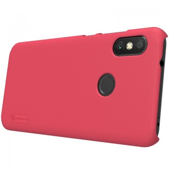 Raudonas shield idėklas + plėvelė (Xiaomi MI A2 LITE/REDMI 6 PRO) Raudonas shield idėklas + plėvelė (Xiaomi MI A2 LITE/REDMI 6 PRO)